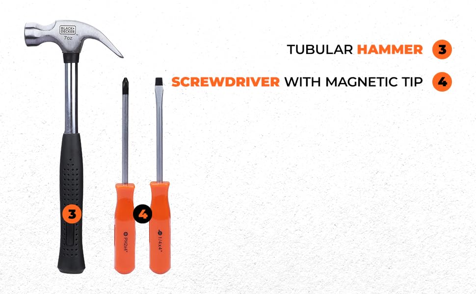 5-Pieces Tool Kit for Home & DIY