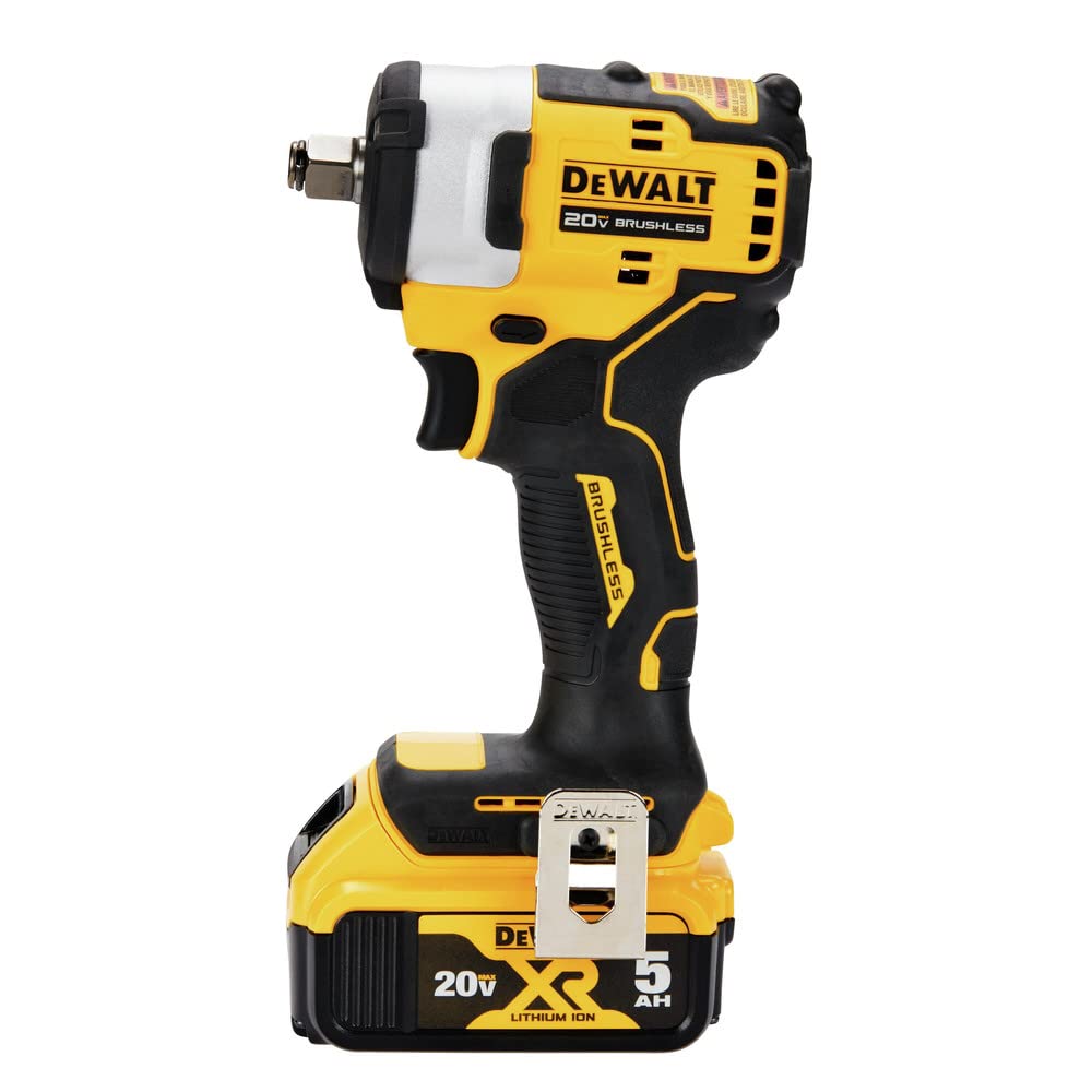 20V Cordless Brushless Compact Impact Wrench 1/2"