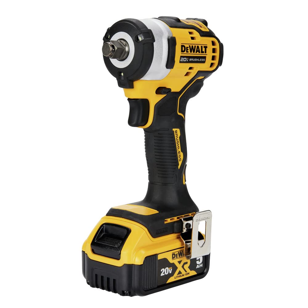 20V Cordless Brushless Compact Impact Wrench 1/2"