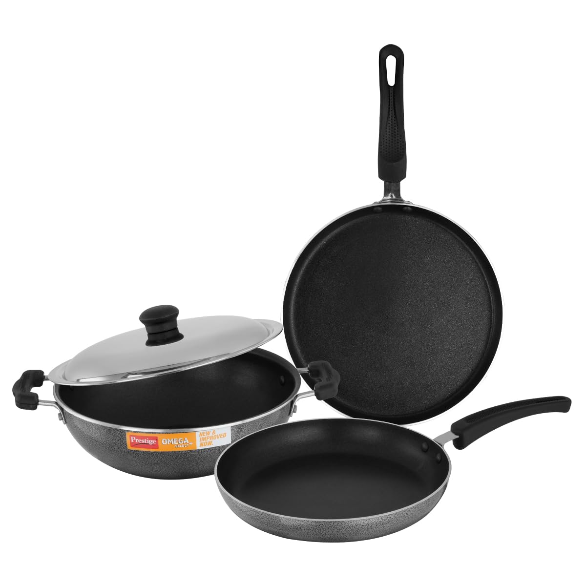 Prestige Non-Stick 3 Pc Cookware Set