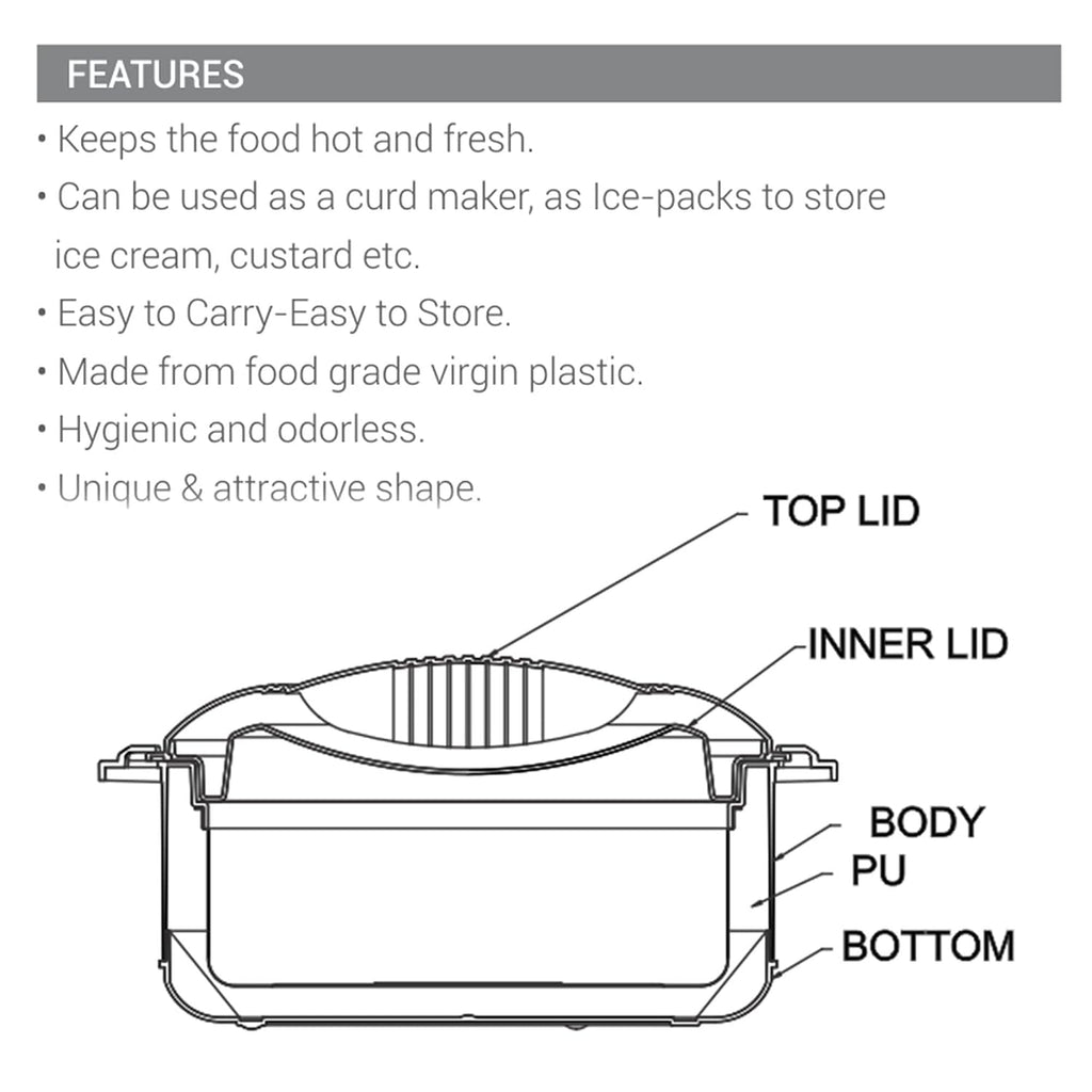 Stainless Steel Serving Casserole