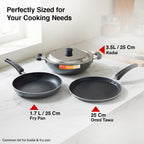 Prestige Non-Stick 3 Pc Cookware Set