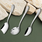5 Pieces Stainless Steel Serving Spoon