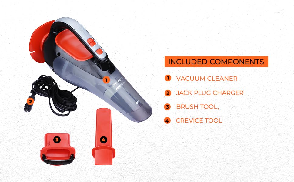 12V DC Car Vacuum Cleaner