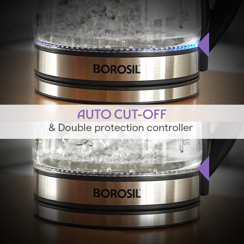 Borosil Electric Glass Kettle