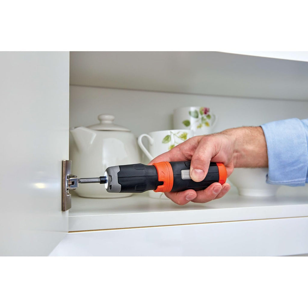 Cordless Screwdriver with 5 Fastening Bits & 1 Extender