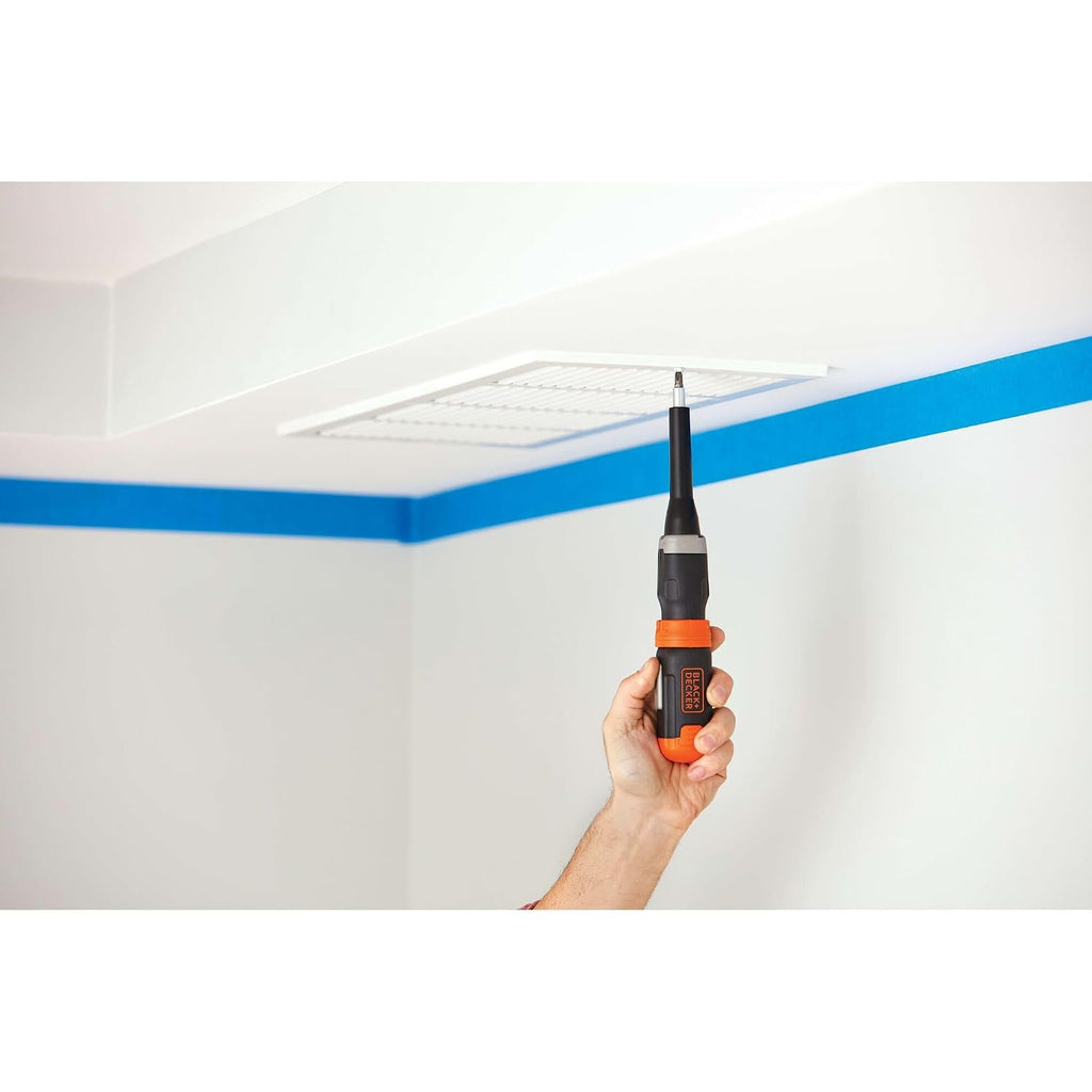 Cordless Screwdriver with 5 Fastening Bits & 1 Extender