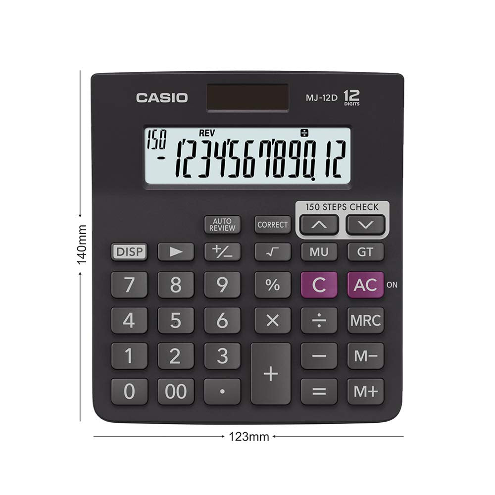 Calculator with Hardbound Notebook