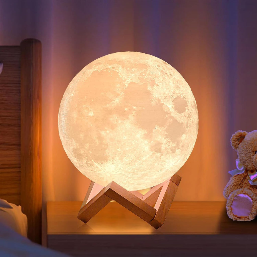 Touch Control LED Moon Night Lamp