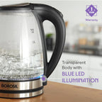 Borosil Electric Glass Kettle