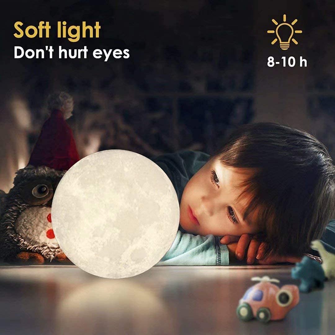 Touch Control LED Moon Night Lamp
