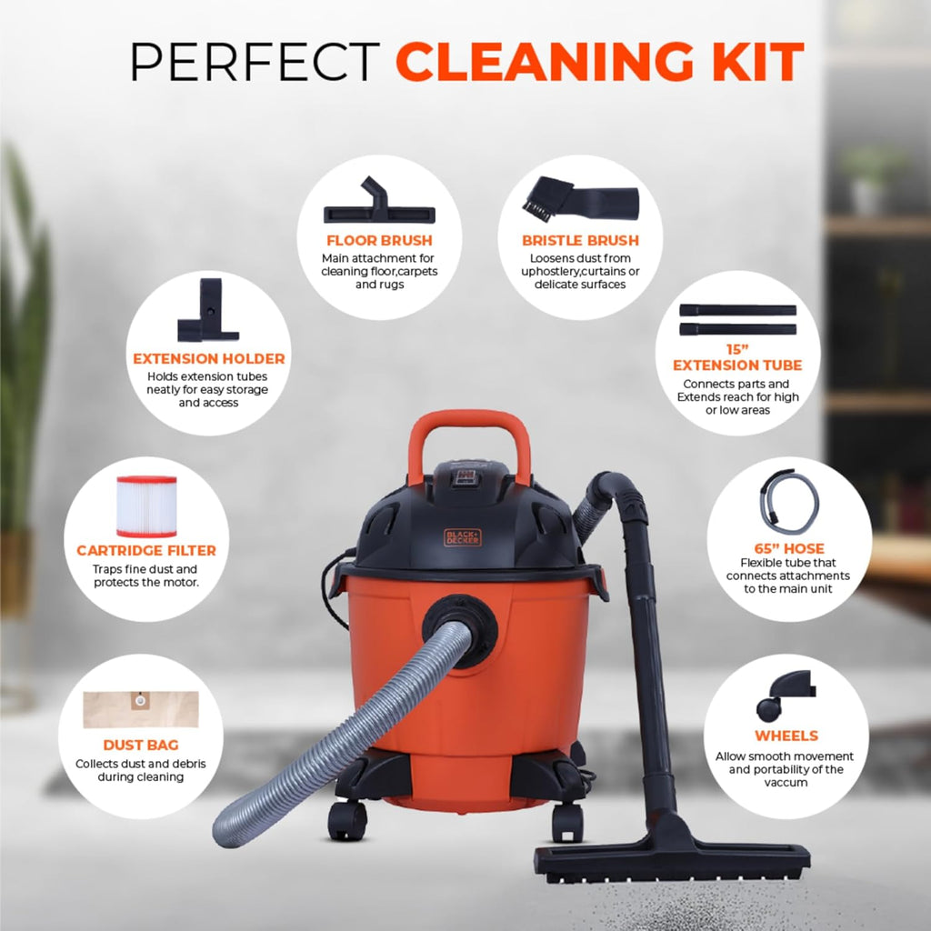 18L Wet & Dry Vaccum Cleaner