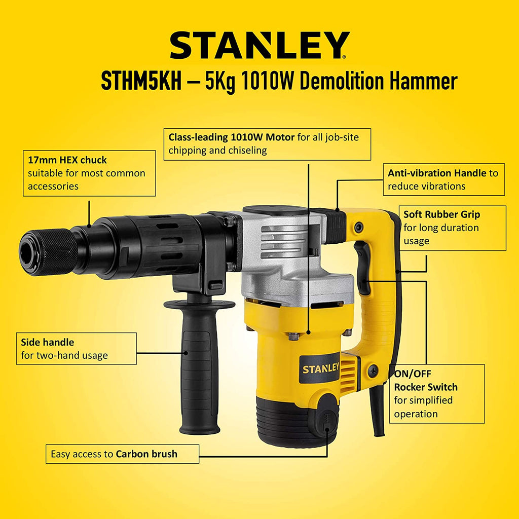 17mm 5kg Hex Chipping Hammer