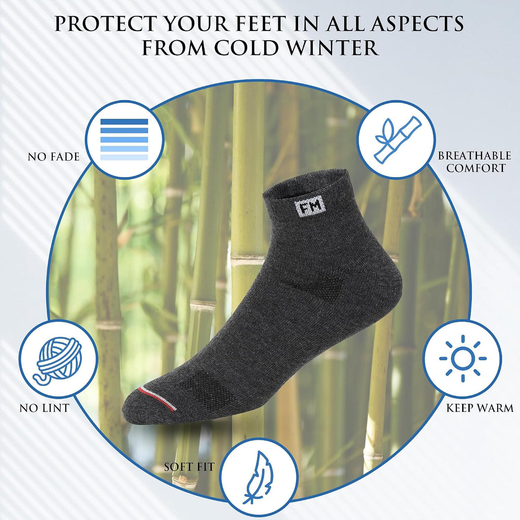 Ankle Cotton Socks 12 Pairs