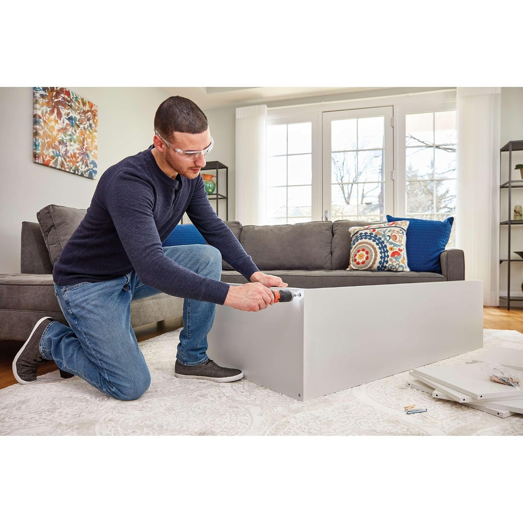 Cordless Screwdriver with 5 Fastening Bits & 1 Extender