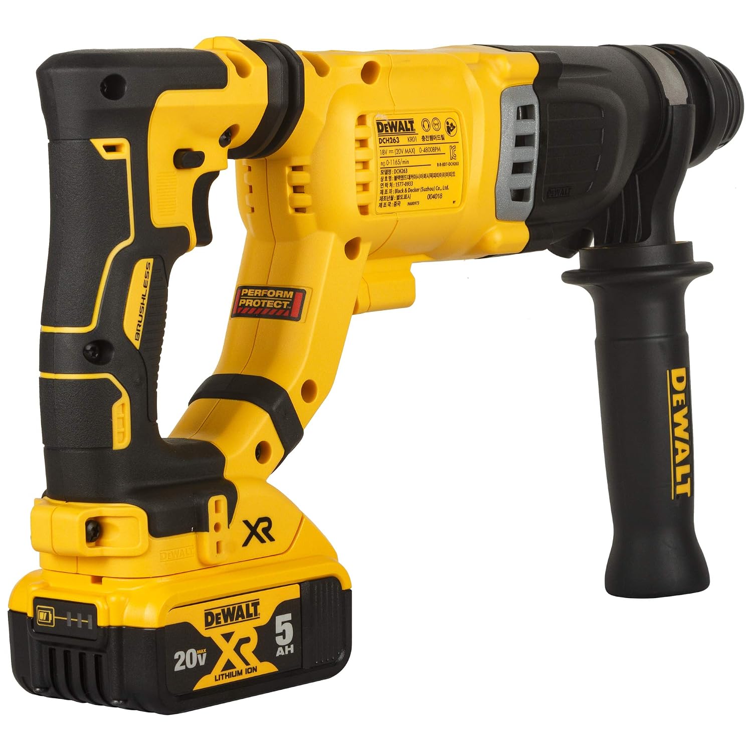 18V SDS Plus Cordless Rotary Hammer with Brushless Motor Kit