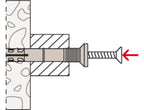 Hammer Fix N 8 x 80/40 S with countersunk head gvz