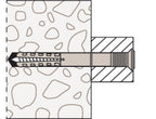 Hammer Fix N 8 x 80/40 S with countersunk head gvz