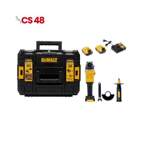 18V Cordless Brushless 4" Angle Grinder Kit