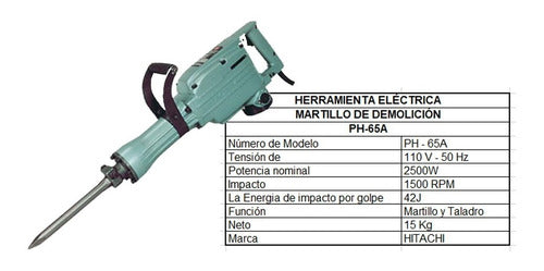 Demolition Hammer 15 KG